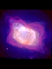 NGC7027 infrared plus visible light
