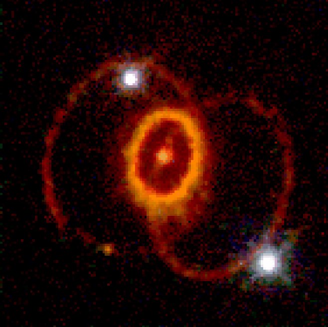 Remnant of Supernova 1987a